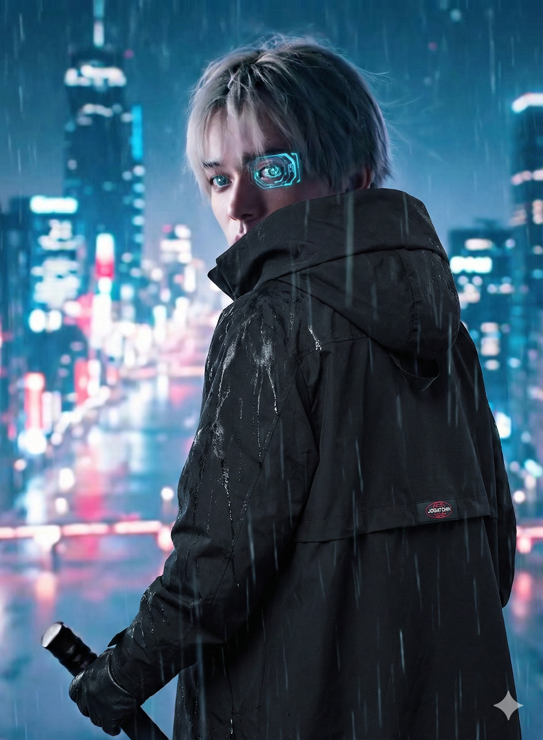 Genji wearing the Duskj01