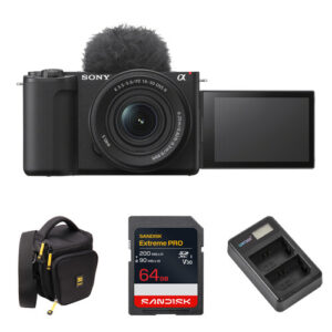 Sony ZV-E10 II mirrorless 4K camera with 16-50mm power zoom lens